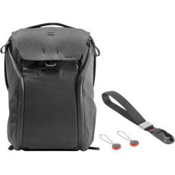 Peak Design Everyday Backpack 20L v2 + Cuff Black