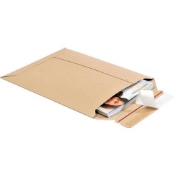 100 stuks Toppac - Nr 310 - 175 x 250 mm bruin - Zelfklevende bruine massieve verzendenvelop