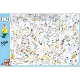 De Puzzelmansneeuwmannetjes - Marc De Vos Puzzel (1000 stukjes)