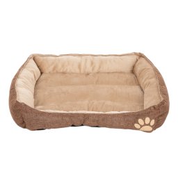 Hondenmand Knuffel Basic 54x48x11 cm Bruin