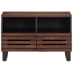 vidaXL Tv-meubel 70x34x46 cm massief mangohout bruin