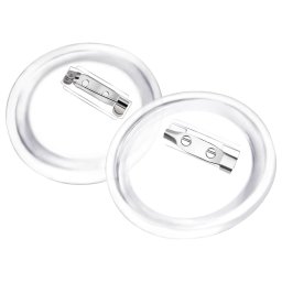 vidaXL Buttons met spelden 100 st 44 mm acryl