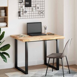 vidaXL Tafelblad rechthoekig 100x80x4 cm massief acaciahout