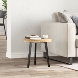 vidaXL Tafelblad rond Ø 40x4 cm massief acaciahout