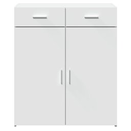 vidaXL Dressoir 80x42,5x93 cm bewerkt hout wit