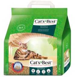 8l (ca. 2,9kg) Sensitive Cat´s Best Kattenbakvulling