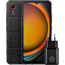 Samsung Galaxy Xcover 7 128GB Zwart 5G Enterprise Edition + Samsung Oplader 25W Zwart