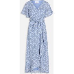 SISTERS POINT - Maat XS - Jurk WD-42-5 Blue flower maat