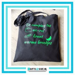 Camping Tas Zwart