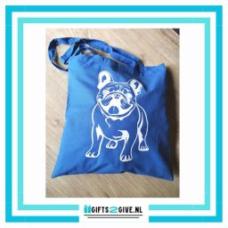 Katoenen Tas Franse Bulldog