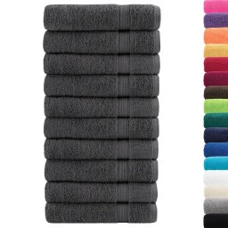 vidaXL Handdoeken SOLUND 50 st 600 g/m² 50x100 cm antracietkleur
