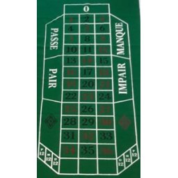 Roulette Kleed Groen (180x90cm)