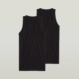 Base Tanktop Set Van 2 - Zwart - Heren