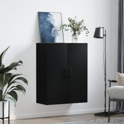 vidaXL Bovenkast 69,5x34x90 cm zwart