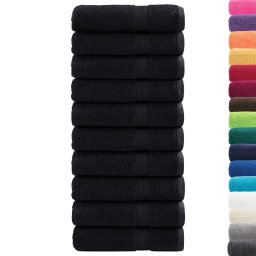 vidaXL Badhanddoeken SOLUND 10 st 600 g/m² 100x150 cm