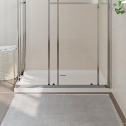 vidaXL Douchebak rechthoekig 80x110 cm ABS wit