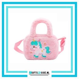 Tas Unicorn Bont Roze