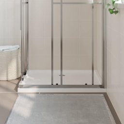 vidaXL Douchebak rechthoekig 80x100 cm ABS
