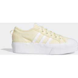 adidas - maat 39 1/3- Nizza Platform W Dames Sneakers - Yellow