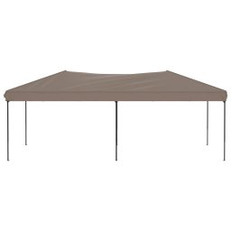 vidaXL Partytent inklapbaar 3x6 m taupe
