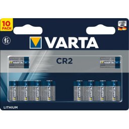 Varta LITHIUM Cylindr. CR2 Blli10 CR2 Fotobatterij Lithium 880 mAh 3 V 10 stuk(s)