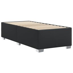vidaXL Bedframe kunstleer zwart 90x190 cm