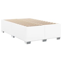 vidaXL Bedframe kunstleer wit 120x200 cm