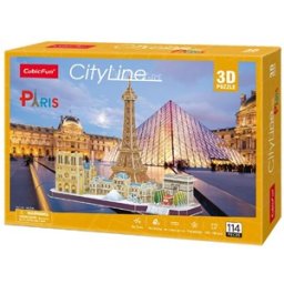 City Line - Parijs 3D Puzzel