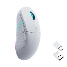 Keychron M3 draadloze RGB muis wit