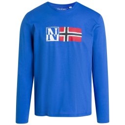 NAPAPIJRI Samuel Longsleeve blue dazzling XL