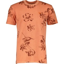 Superdry - Maat L - Vintage Od Printed Tee Heren T-shirt - Oranje