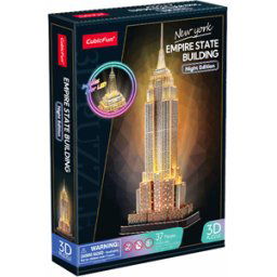 Empire State Building LED 3D Puzzel (37 stukjes)