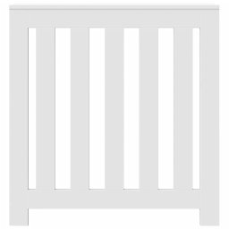 vidaXL Radiatorombouw 78x20x82 cm bewerkt hout wit