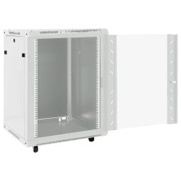 vidaXL Netwerkkast 15U 19" IP20 60x45x86 cm grijs