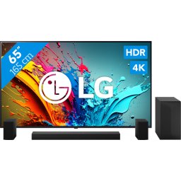 LG 65QNED85T6C (2024) + Soundbar