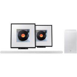 Samsung HW-S701D Wit + Samsung Music Frame HW-LS60D (2-pack)