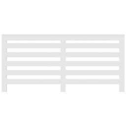 vidaXL Radiatorombouw 175x20x82 cm bewerkt hout wit