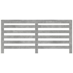 vidaXL Radiatorombouw 175x20x82 cm bewerkt hout betongrijs