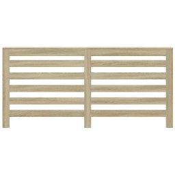vidaXL Radiatorombouw 175x20x82 cm bewerkt hout sonoma eikenkleurig
