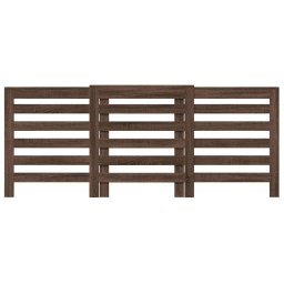 vidaXL Radiatorombouw 205x21,5x83,5 cm bewerkt hout bruin eikenkleurig
