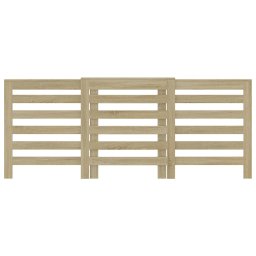 vidaXL Radiatorombouw 205x21,5x83,5 cm bewerkt hout sonoma eikenkleur