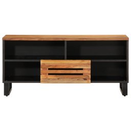 vidaXL Tv-meubel 100x34x46 cm massief acaciahout