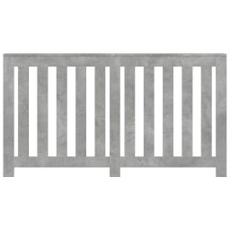 vidaXL Radiatorombouw 149x20x82 cm bewerkt hout betongrijs