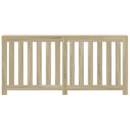 vidaXL Radiatorombouw 175x20x82 cm bewerkt hout sonoma eikenkleurig