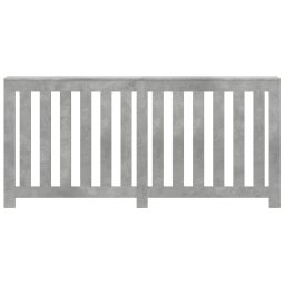 vidaXL Radiatorombouw 175x20x82 cm bewerkt hout betongrijs
