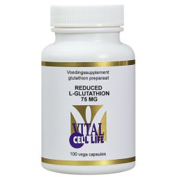 Vital Cell Life Reduced L-Glutathion 75mg Capsules