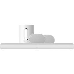 Sonos Arc Wit + Era 300 Wit + Sub Mini Wit