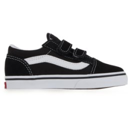Schoenen Vans Old Skool V- Baby Zwart/wit Unisex 23,5