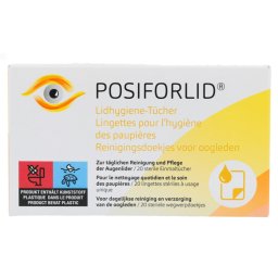 Posiforlid Reinigingsdoekjes Voor Oogleden