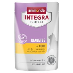 24x 85g Animonda Integra Protect Adult Diabetes Kip Kattenvoer nat
